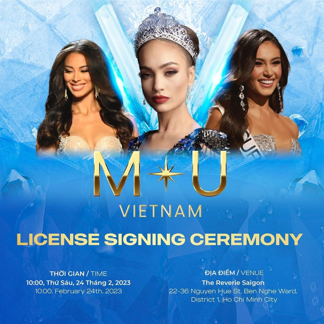 Thông báo của đơn vị mới nắm quyền cử đại diện Việt Nam tham dự Miss Universe.