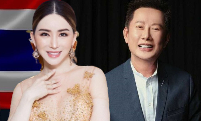 Nữ tỷ phú chuyển giới người Thái Lan - Anne Jakrajutatip và ông Nawat.