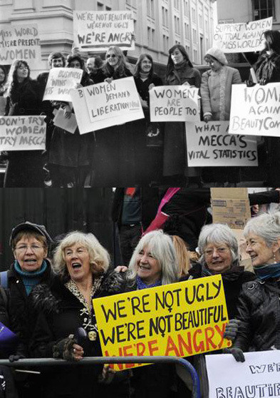 Trong những năm 1970, Miss World đối mặt nhiều hoạt động biểu tình của các tổ chức nữ quyền.