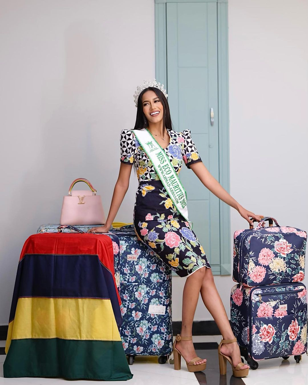 Hình ảnh của Yuvna Rinishta tại cuộc thi Miss Eco International 2023.