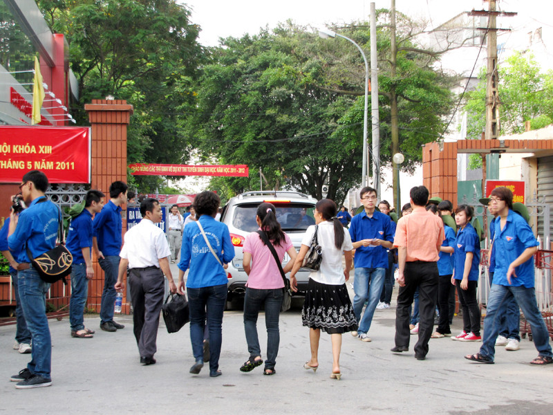 Hơn 1 triệu thí sinh đăng ký dự thi đại học đợt 1 khối A, V