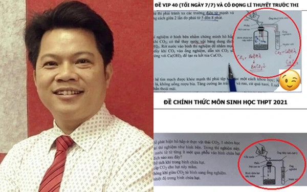 Thầy giáo Phan Khắc Nghệ - người liên quan đến vụ lùm xùm đề ôn tập giống đề thi chính thức môn Sinh học vào năm 2021. Thầy giáo Phan Khắc Nghệ - người liên quan đến vụ lùm xùm đề ôn tập giống đề thi chính thức môn Sinh học vào năm 2021.