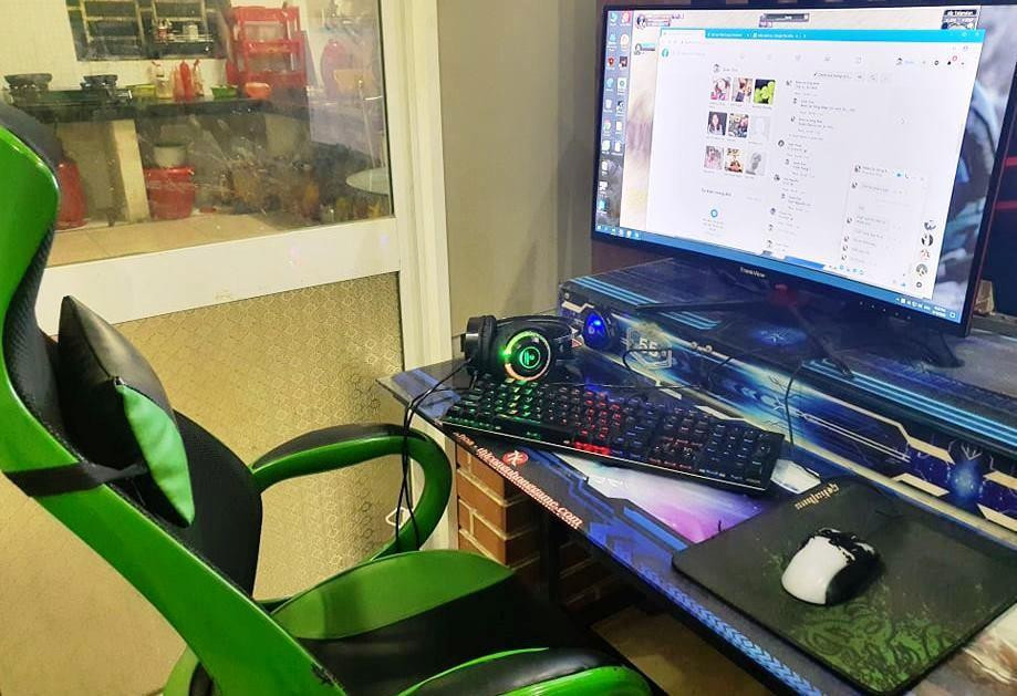 Máy chơi game mà Triệu Quân Sự ngồi khi bị bắt giữ tại Quảng Nam vào năm 2020. Máy chơi game mà Triệu Quân Sự ngồi khi bị bắt giữ tại Quảng Nam vào năm 2020.