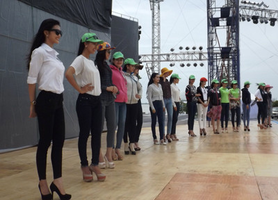 Thí sinh Hoa khôi Đồng bằng hăng say tập luyện ảnh 5