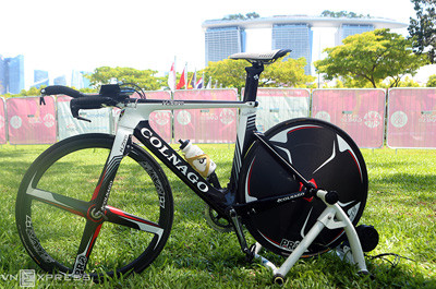 Chiếc sườn xe đạp 80 triệu đồng của tay đua Việt Nam ảnh 5