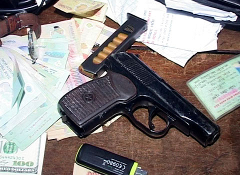 Tài xế Trần Ngọc Vinh đang bị tạm giữ. 