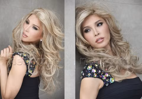 Nhan sắc của Jenna được chăm chút kỹ lưỡng ở từng góc máy