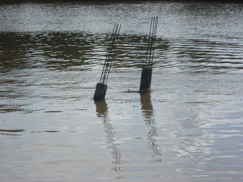 Dấu tích còn lại của nhà ông Ánh