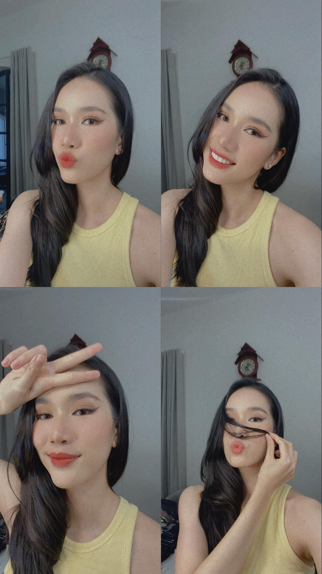 Á hậu Phương Anh khoe những khoảnh khắc đáng yêu, dễ thương khi ở nhà giãn cách xã hội.