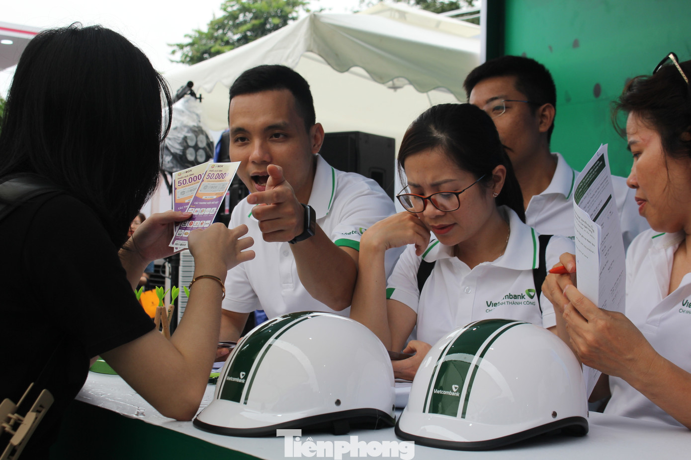 Trong đó, trò chơi “Đi chợ online” giúp người dùng trải nghiệm được các công nghệ thanh toán mới nhất vô cùng tiện dụng.