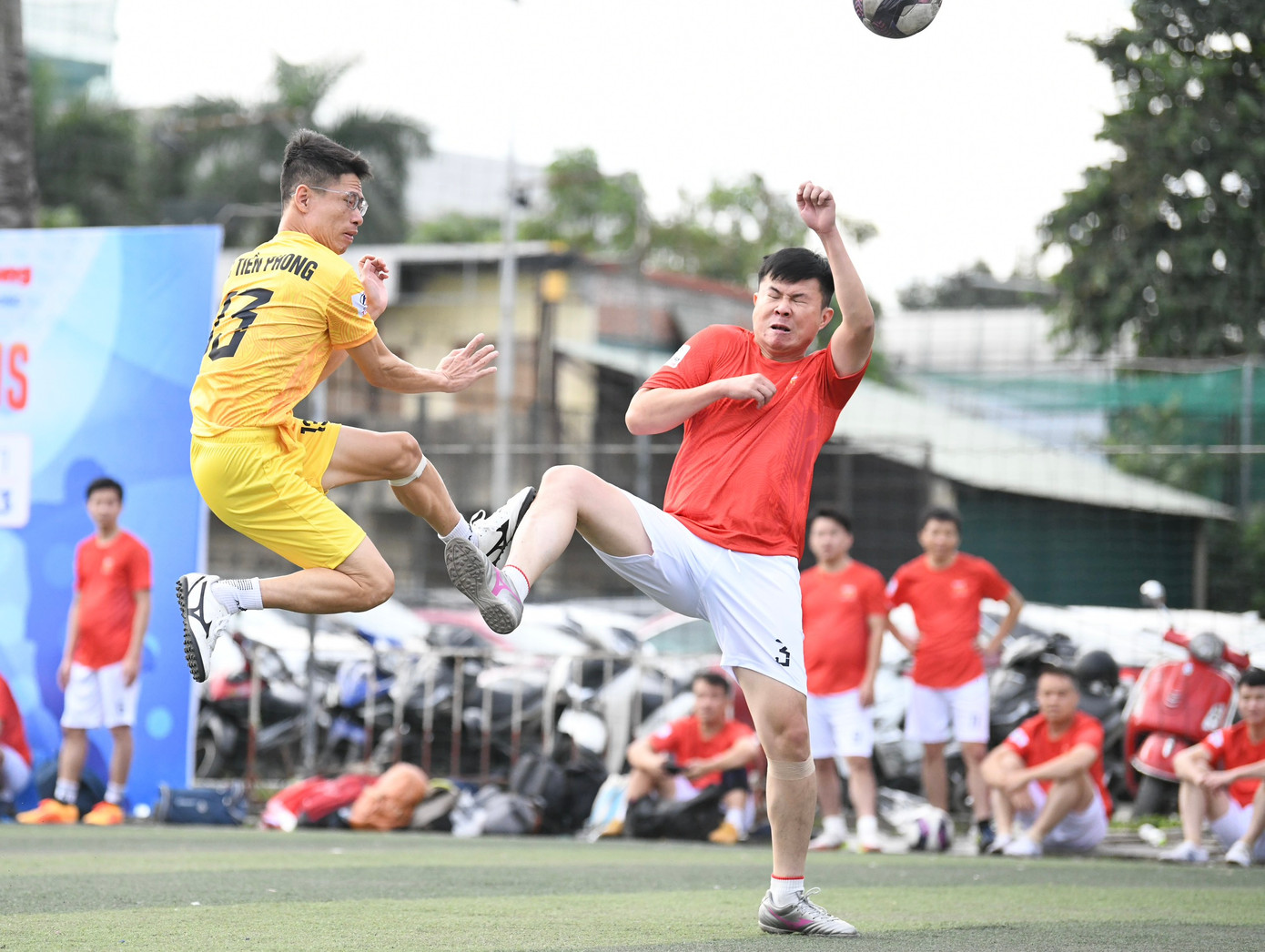 Giải bóng đá chào mừng tranh cúp Tiền Phong Champions là một trong những hoạt động góp phần lan tỏa truyền thống, lịch sử của báo Tiền Phong.