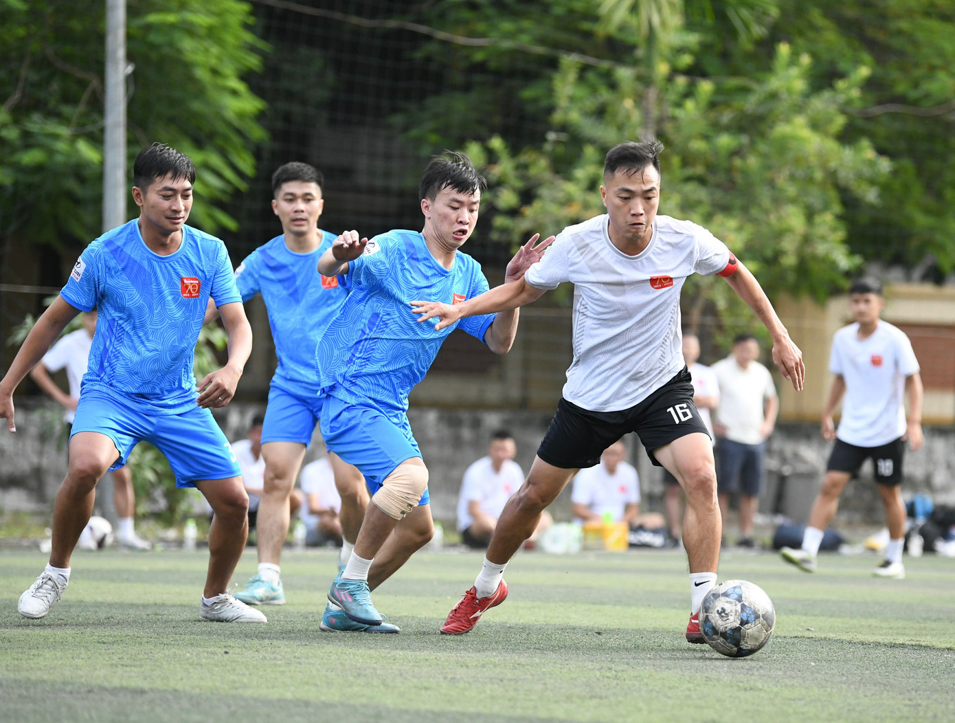 Giải bóng đá chào mừng tranh cúp Tiền Phong Champions là một trong những hoạt động góp phần lan tỏa truyền thống, lịch sử của báo Tiền Phong.
