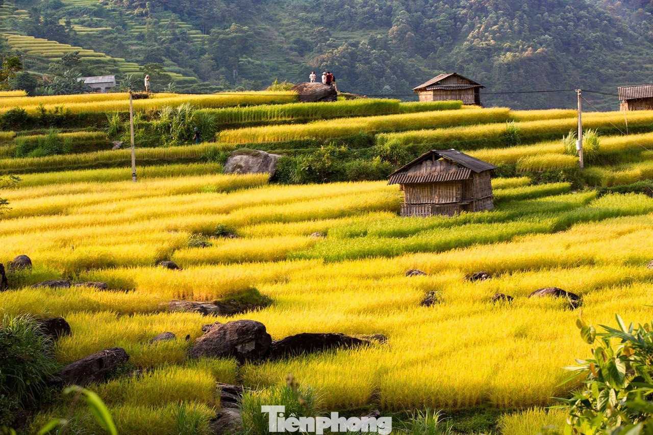 Bên cạnh ruộng bậc thang, Nấm Dẩn còn nổi tiếng với các di tích lịch sử như Bãi đá cổ Nấm Dẩn, bốt Đèo gió, Thác tiên… Bên cạnh ruộng bậc thang, Nấm Dẩn còn nổi tiếng với các di tích lịch sử như Bãi đá cổ Nấm Dẩn, bốt Đèo gió, Thác tiên…
