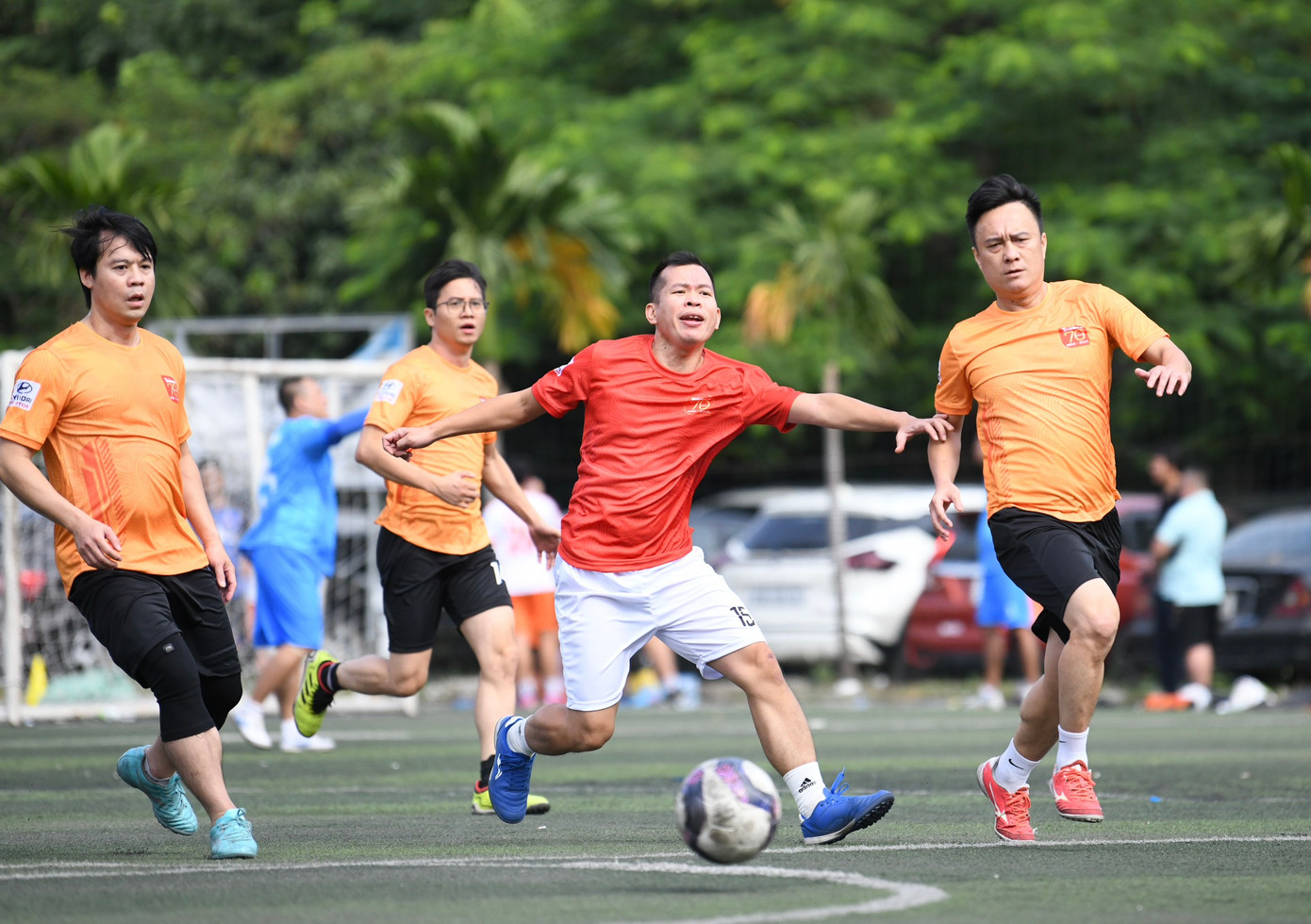 Giải bóng đá chào mừng tranh cúp Tiền Phong Champions là một trong những hoạt động góp phần lan tỏa truyền thống, lịch sử của báo Tiền Phong.