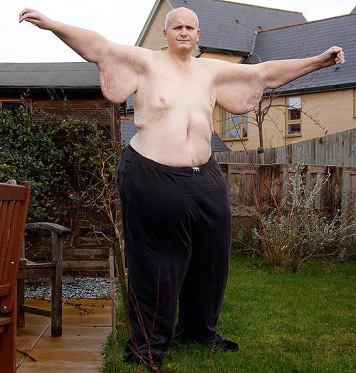 Anh Paul Mason đã tự tin hơn với thân hình mới. Ảnh: The Sun