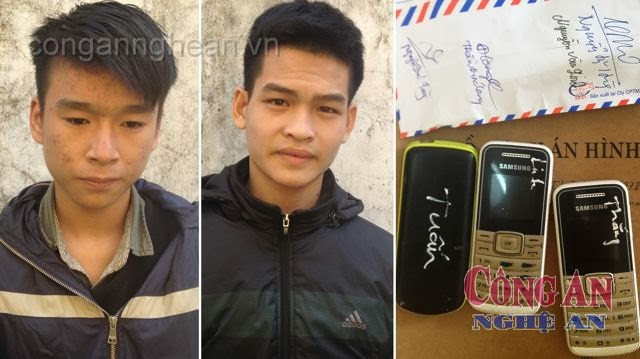 Hai đối tượng cùng số tang vật tại Cơ quan điều tra