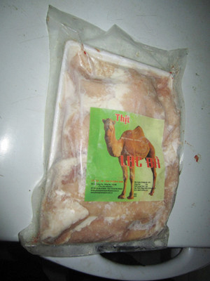 Một số “đặc sản” đã đóng gói từ thịt heo trôi nổi