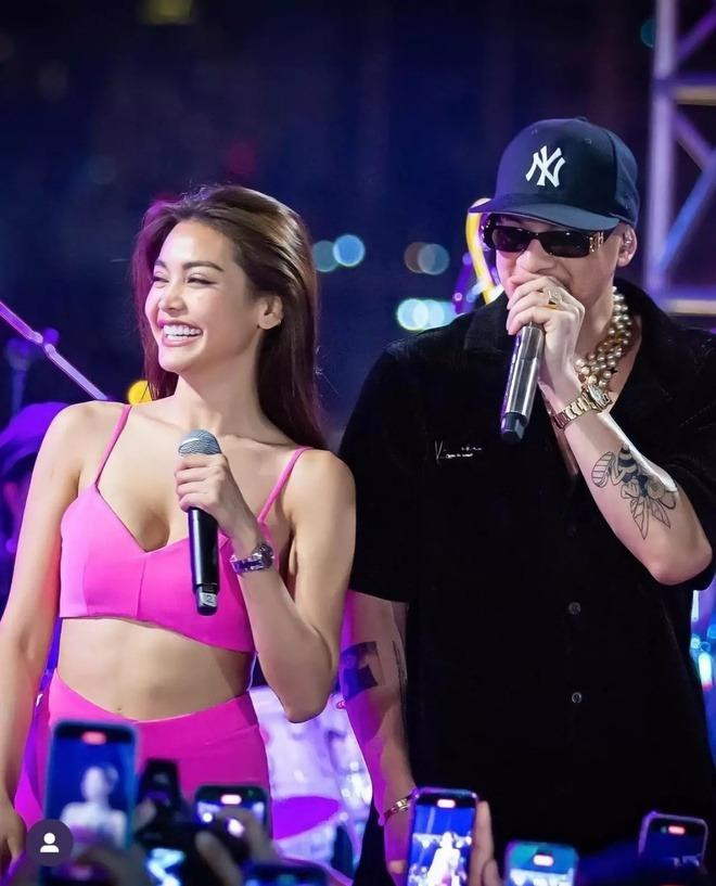 Màn trình diễn bị cho là phản cảm của Engfa Wahara. Ảnh: Miss Grand Thailand.