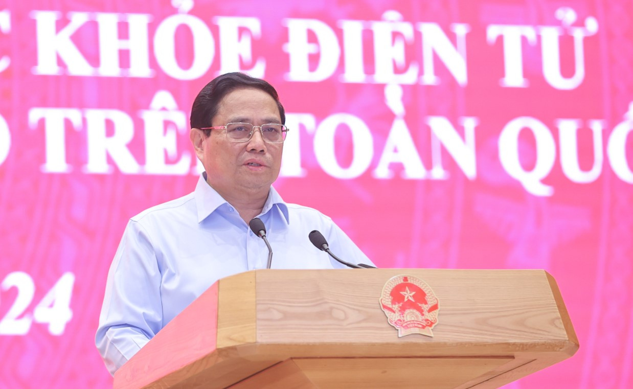 Thủ tướng Phạm Minh Chính phát biểu kết luận hội nghị. Thủ tướng Phạm Minh Chính phát biểu kết luận hội nghị.