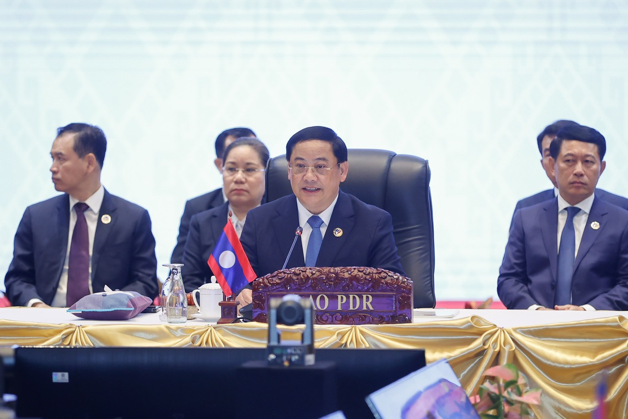 Thủ tướng Lào Sonexay Siphandone. (Ảnh: Nhật Bắc) Thủ tướng Lào Sonexay Siphandone. (Ảnh: Nhật Bắc)