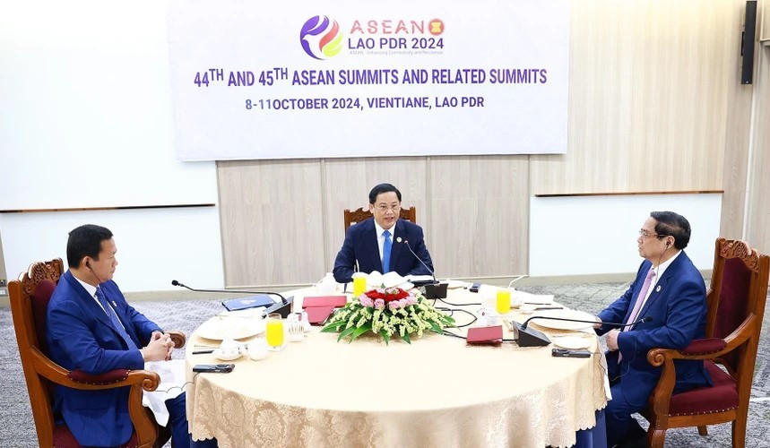 Thủ tướng ba nước nhất trí thúc đẩy liên kết kinh tế.