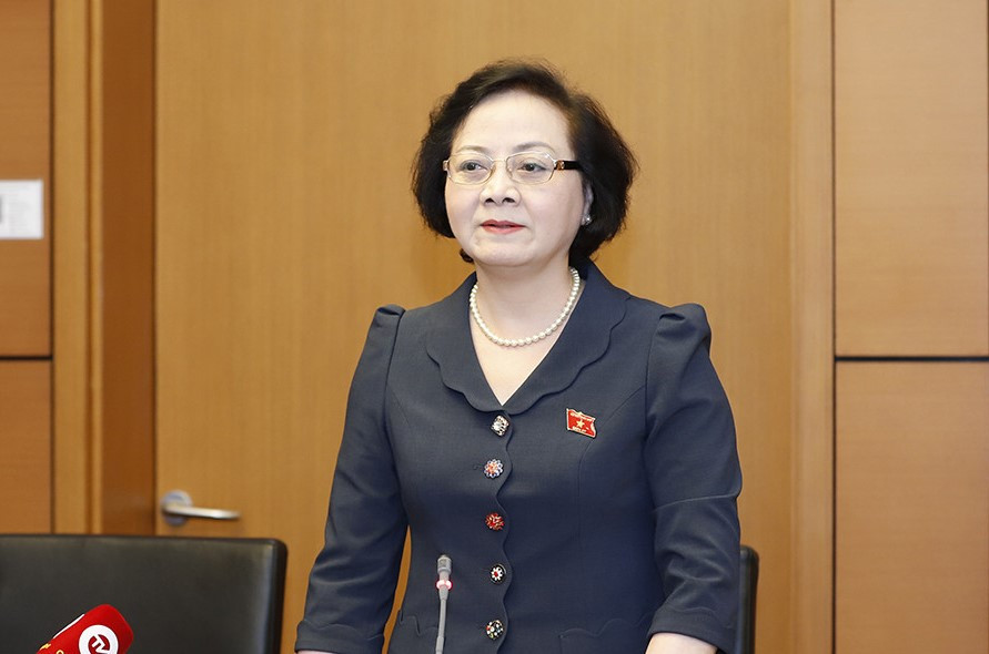 Bộ trưởng Bộ Nội vụ Phạm Thị Thanh Trà. Ảnh: Đình Trung Bộ trưởng Bộ Nội vụ Phạm Thị Thanh Trà. Ảnh: Đình Trung