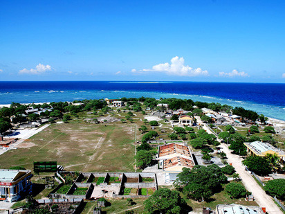 Trường Sa ngày nay. Nhìn như một khu nghỉ dưỡng cao câp. Nơi ở trong mơ