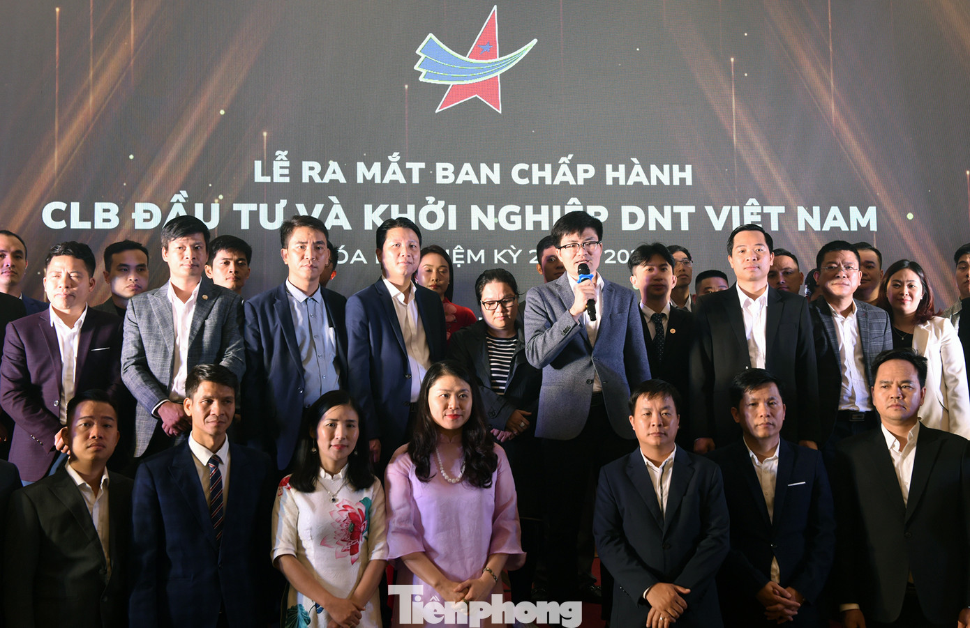 Anh Nguyễn Văn Hùng phát biểu tại lễ ra mắt. Ảnh: Xuân Tùng