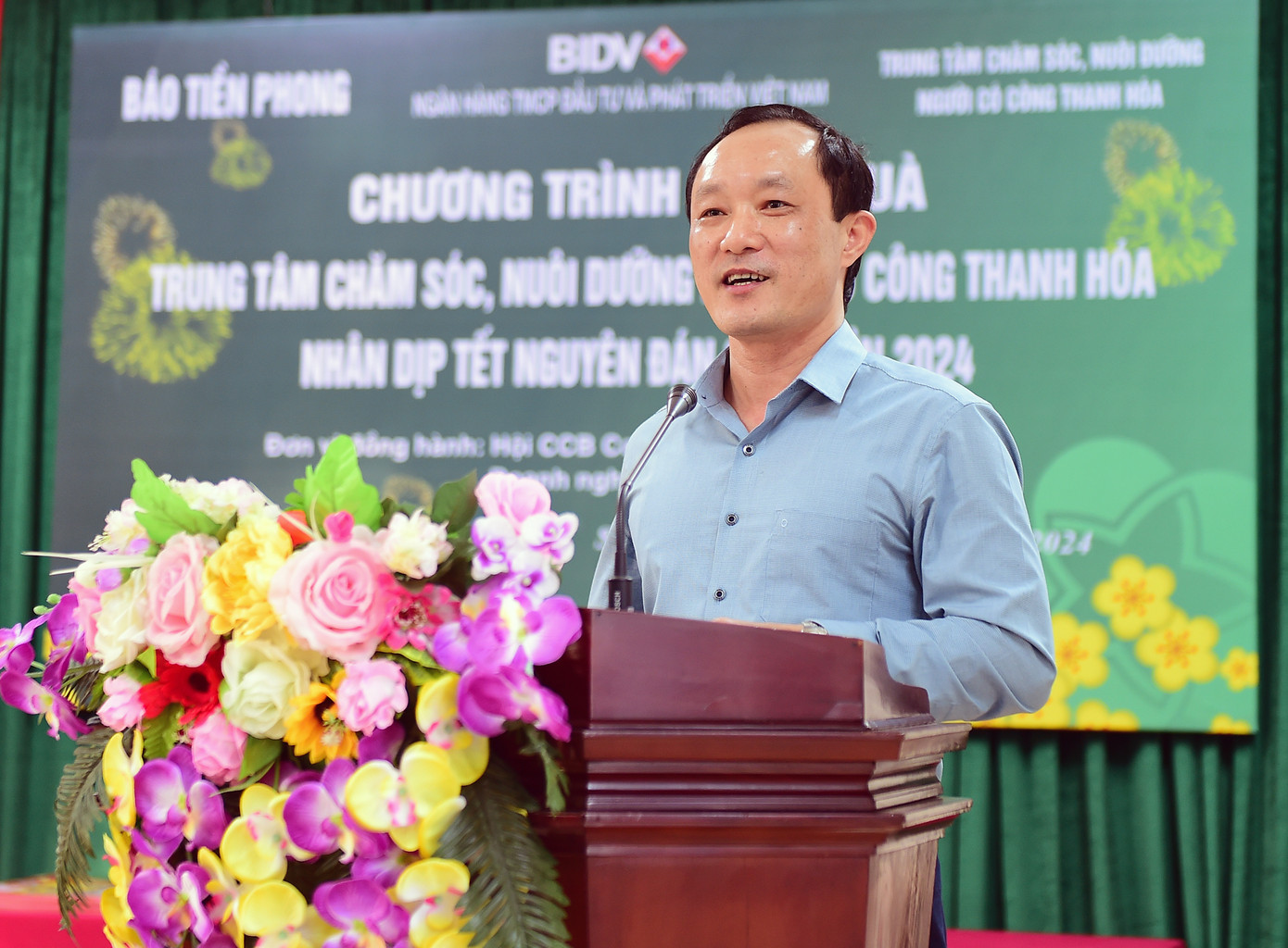 Ông Nguyễn Viết Thanh chia sẻ tại chương trình. Ảnh: Xuân Tùng Ông Nguyễn Viết Thanh chia sẻ tại chương trình. Ảnh: Xuân Tùng