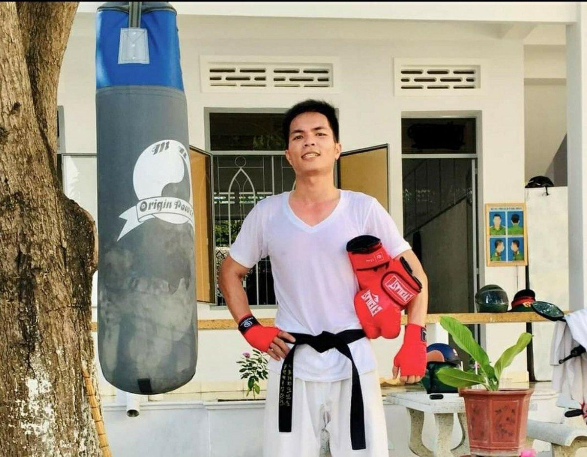 Thượng úy Nguyễn Thành Trì. Ảnh nhân vật cung cấp.