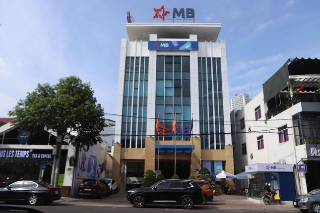 Văn phòng Ngân hàng Quân đội xây trên đất quốc phòng không phù hợp quy hoạch. Ảnh L.H