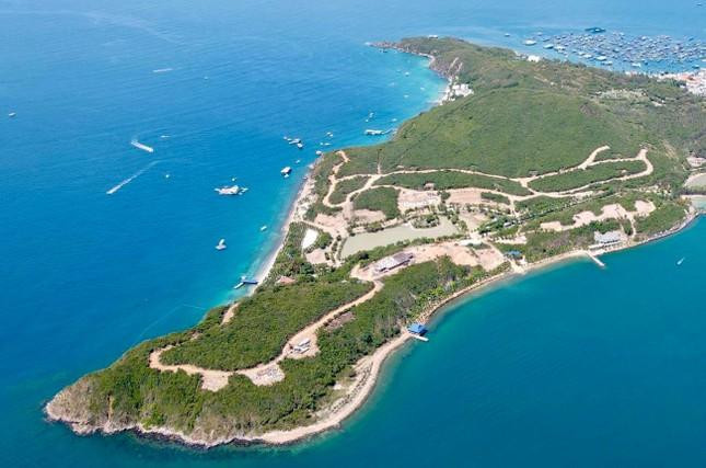 Dự án du lịch Trí Nguyên có nguy cơ phá vỡ cảnh quan đảo Hòn Miễu (ảnh: L.H). Dự án du lịch Trí Nguyên có nguy cơ phá vỡ cảnh quan đảo Hòn Miễu (ảnh: L.H).