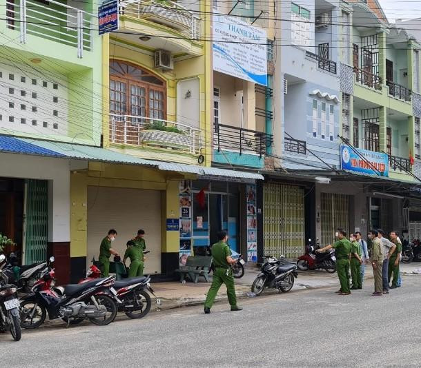 Hiện trường xảy ra vụ việc. Ảnh T.N