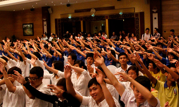 Chương trình thực sự là ngày hội cho các bạn trẻ