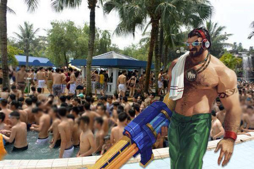 Giật mình với những bức ảnh chế ở công viên nước ảnh 11