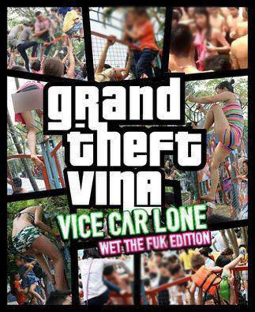 Giật mình với những bức ảnh chế ở công viên nước ảnh 10