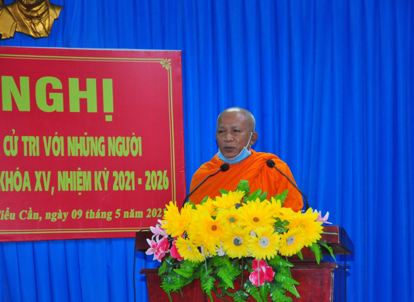 Cử tri phát biểu