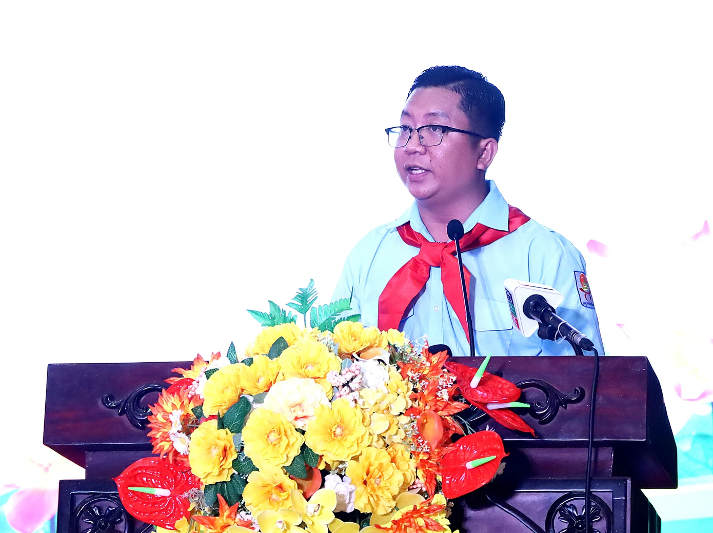 Anh Trần Việt Tuấn - Phó Bí thư Thành đoàn, Chủ tịch Hội Đồng Đội TP. Cần Thơ.