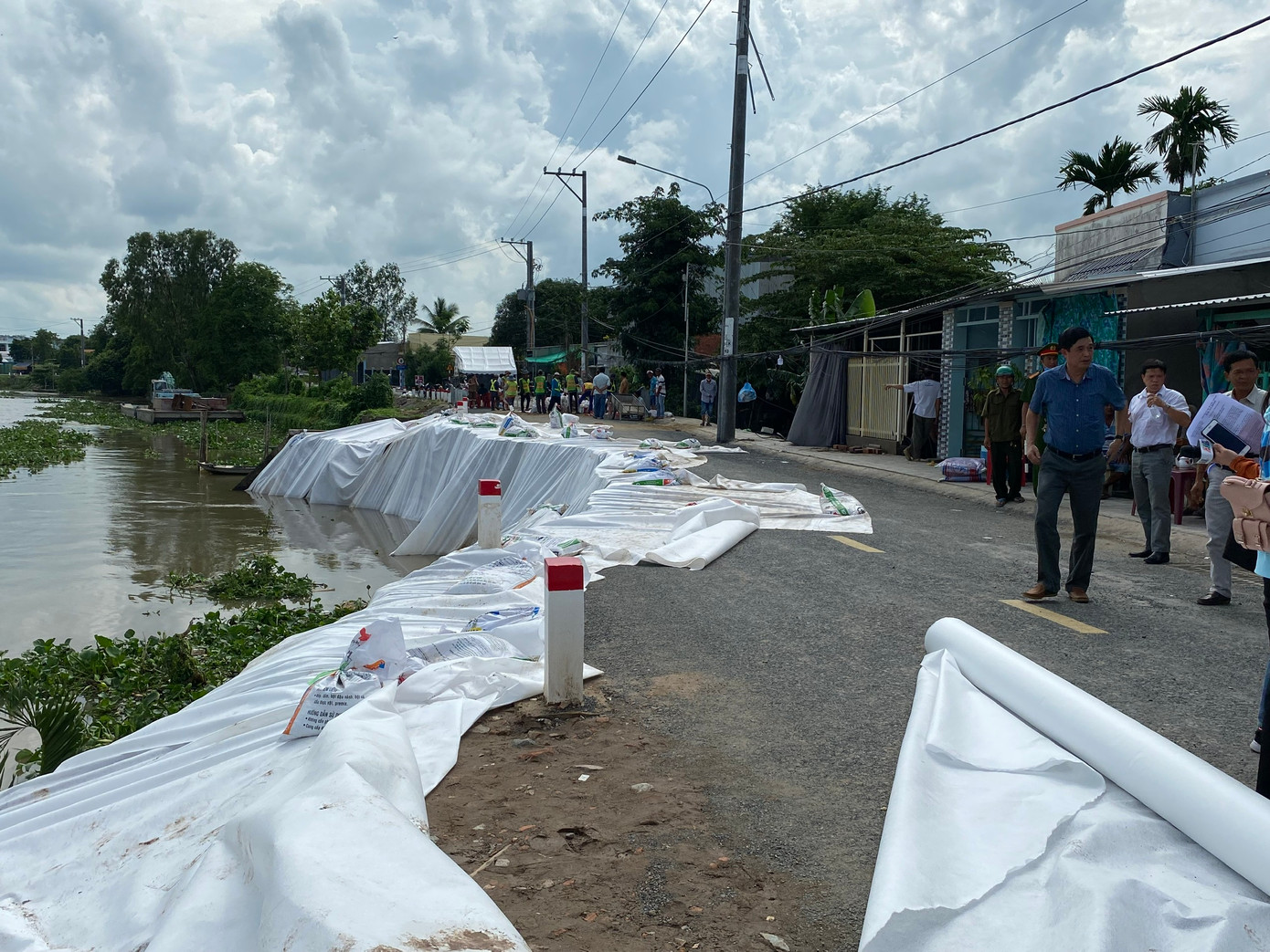 Hiện trường sạt lở Hiện trường sạt lở