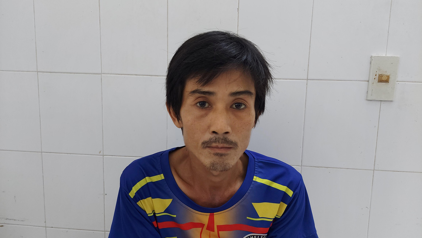 Bị can Ngô Hoàng Thọ. Ảnh: Công an cung cấp