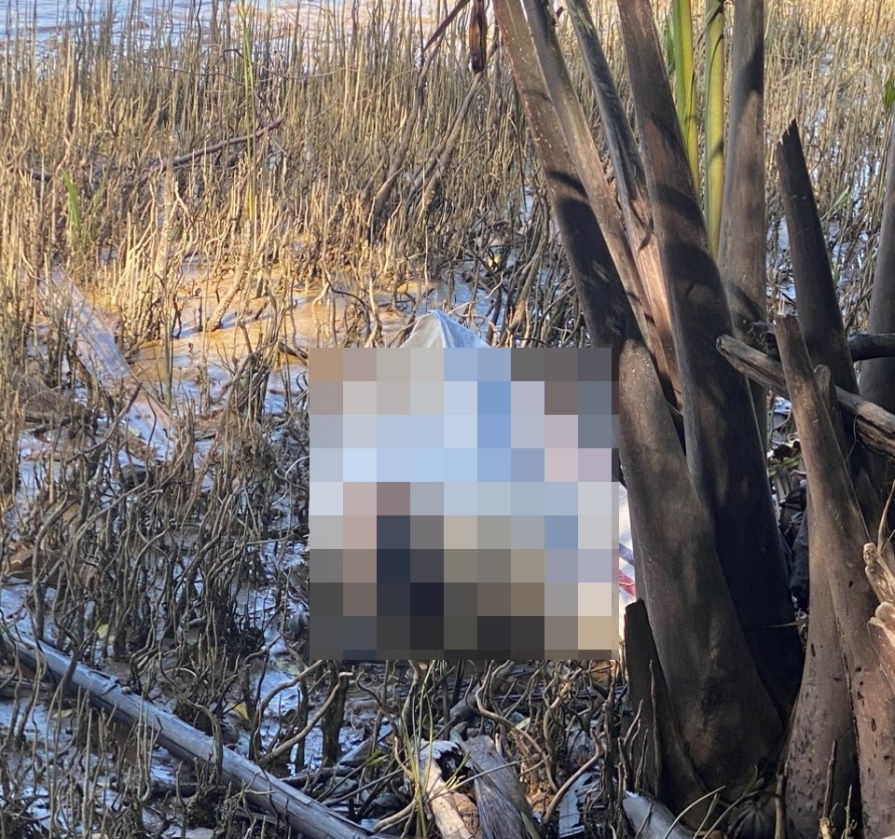 Hiện trường phát hiện thi thể nạn nhân.