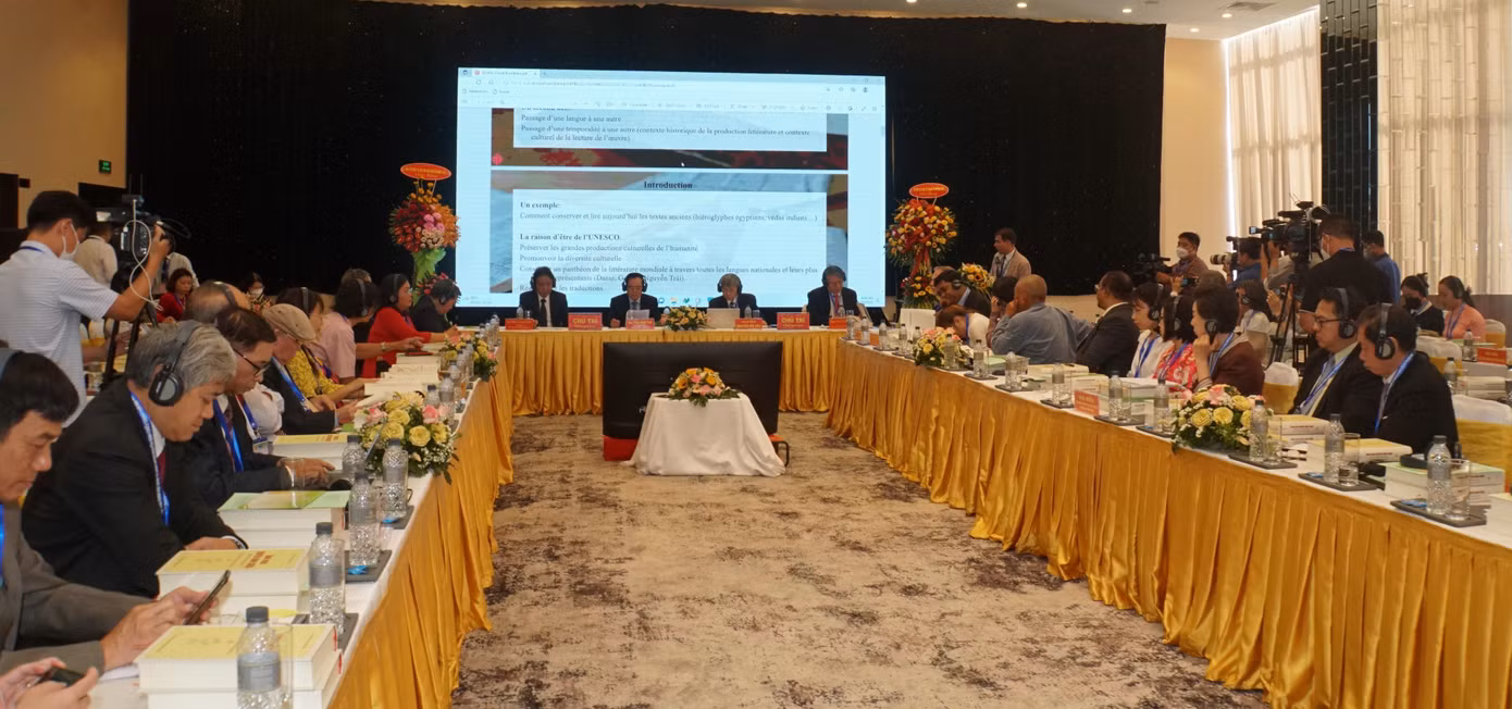 Quang cảnh hội thảo. - Ảnh: Hòa Hội Quang cảnh hội thảo. - Ảnh: Hòa Hội