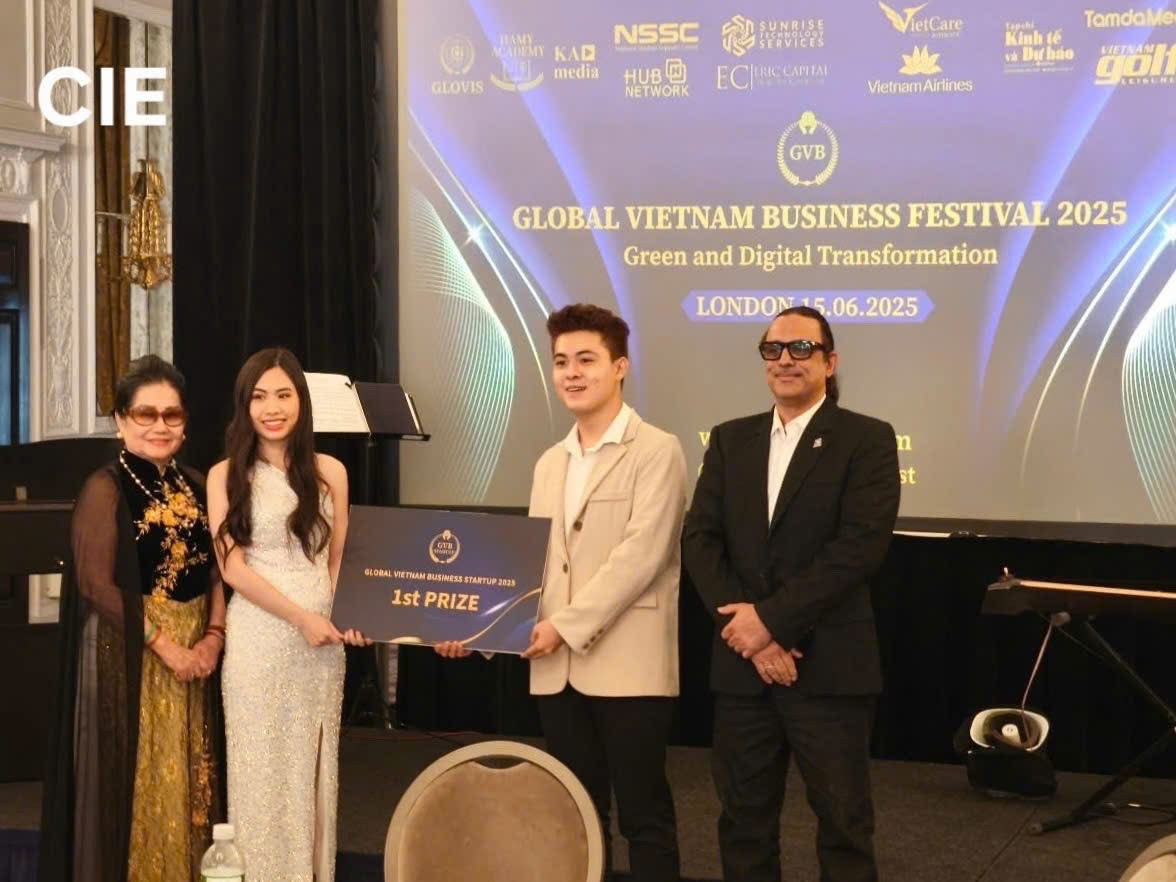 Sinh viên Trường Đại học Trà Vinh đoạt quán quân cuộc thi khởi nghiệp tại Anh. Sinh viên Trường Đại học Trà Vinh đoạt quán quân cuộc thi khởi nghiệp tại Anh.