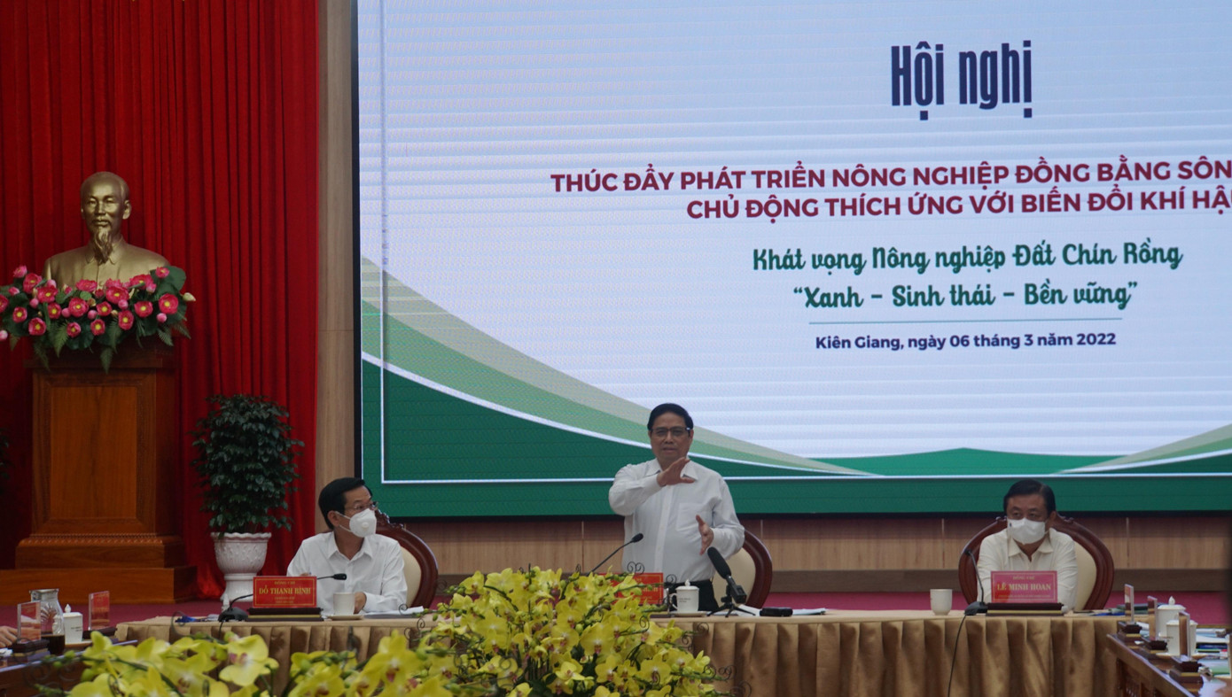 Thủ tướng Phạm Minh Chính phát biểu Thủ tướng Phạm Minh Chính phát biểu