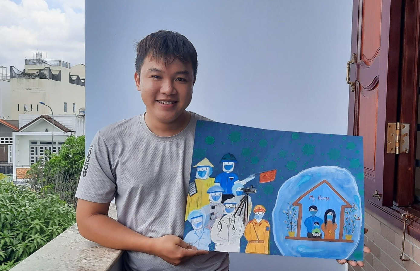 Những bức tranh thể hiện cống hiến thầm lặng của các y bác sĩ, tình nguyện viên, đoàn viên thanh niên, lực lượng vũ trang, các hội đoàn thể, báo đài địa phương đã đưa tin về dịch bệnh đối với sức khỏe con người; các mô hình mới được triển khai để giúp người dân, nhằm đạt hiệu quả cao trong phòng chống dịch bệnh. Đặc biệt tri ân sự hy sinh thầm lặng của những y, bác sỹ đang ngày đêm đẩy lùi dịch bệnh.