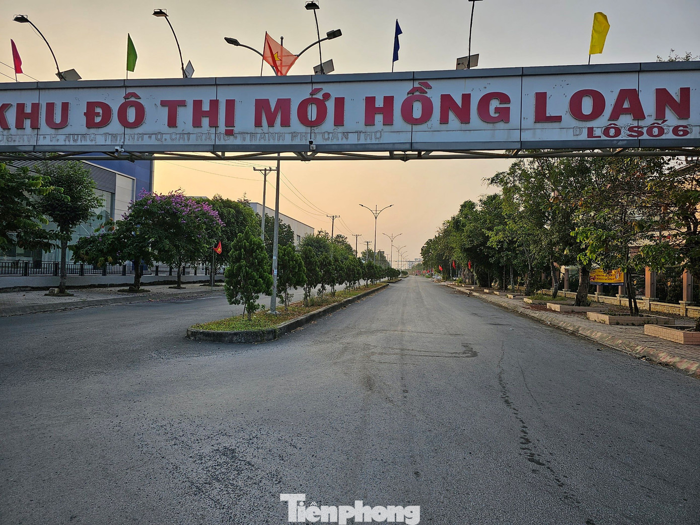 Khu đô thị Hồng Loan ở quận Cái Răng. Ảnh: Hòa Hội