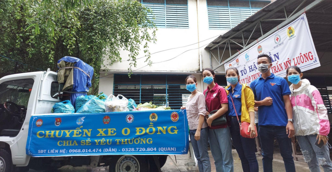 Chuyến xe 0 đồng thị trấn Mỹ Luông (Chợ Mới)