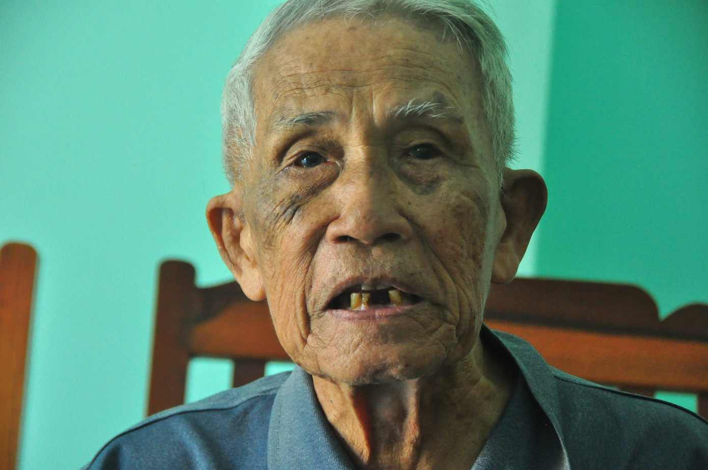 Ông Hai Thừa. Ảnh: Hòa Hội