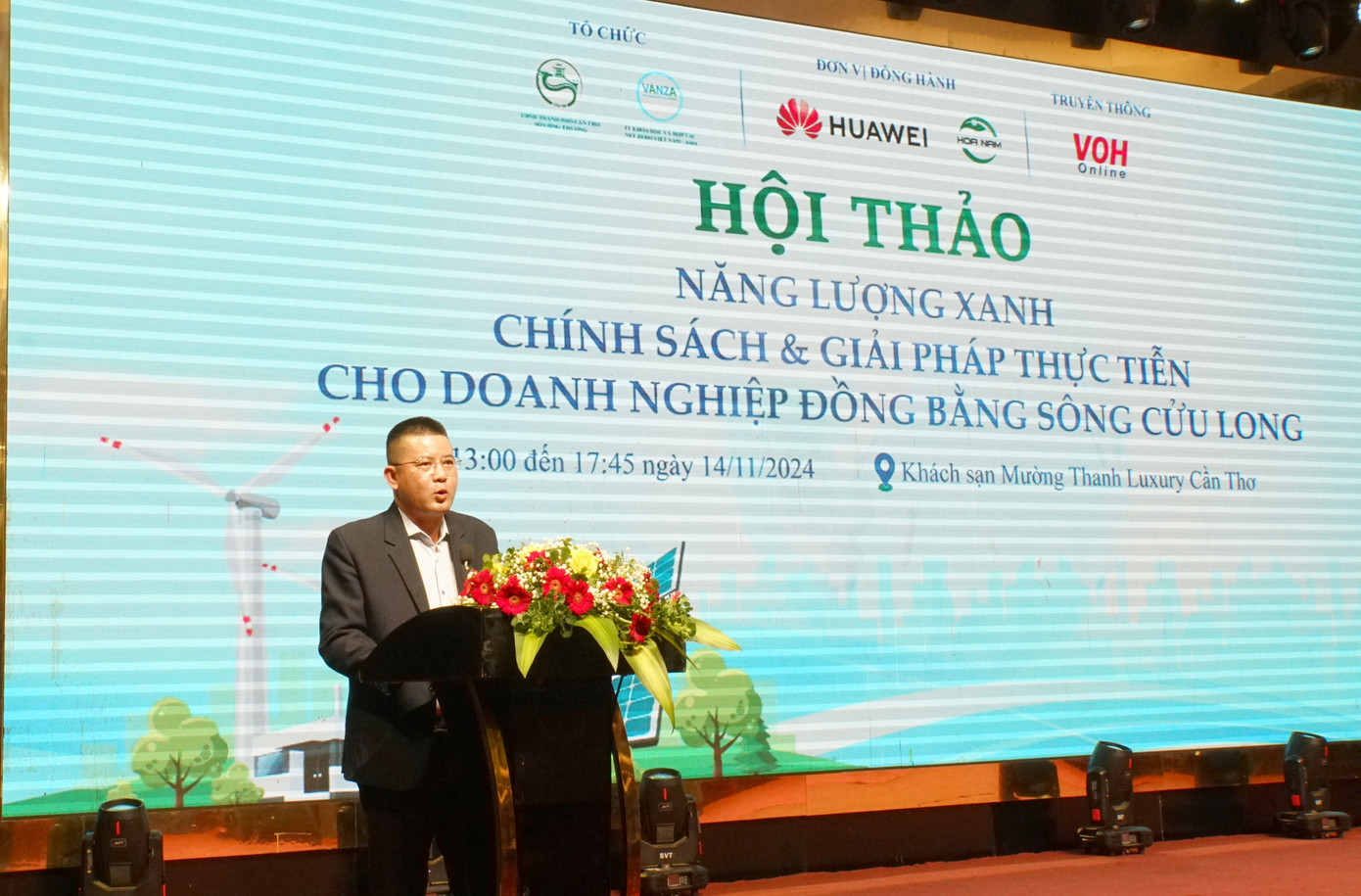 Ông Hồ Quang Minh - Chủ tịch Trung tâm khoa học và hợp tác Net zero Việt Nam – Asia (Vanza) phát biểu. Ông Hồ Quang Minh - Chủ tịch Trung tâm khoa học và hợp tác Net zero Việt Nam – Asia (Vanza) phát biểu.