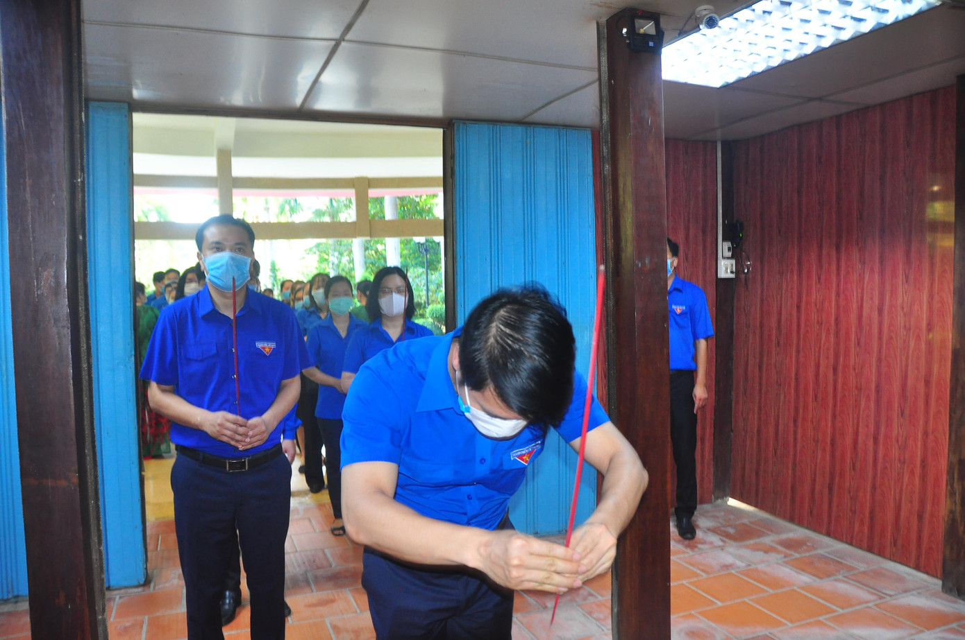 Bí thư Trung ương Đoàn Nguyễn Ngọc Lương tưởng nhớ Bác Hồ